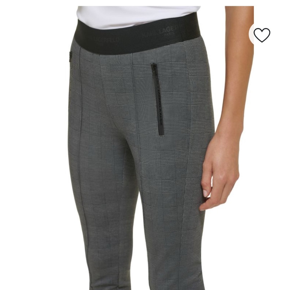 Karl lagerfeld houndstooth skinny pants - Picture 4 of 5